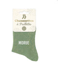 Chaussette pailletée Morue