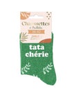 Chaussette pailletée Tata chérie
