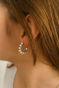 Boucles d'oreilles Ambre